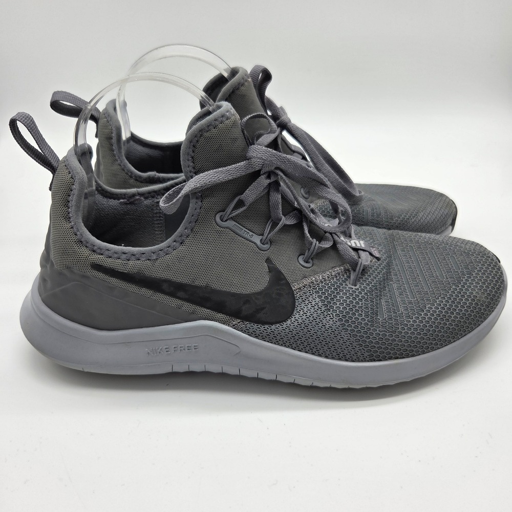 Nike Free TR 8 Training Shoes Mens 9.5 Grey Gunsmoke CD9473-011 Sneakers